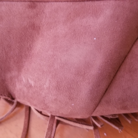 Mossimo ankle boots peep toe fringe design - Picture 11 of 16